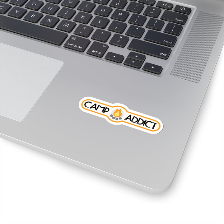 Camp Addict Sticker — Badge