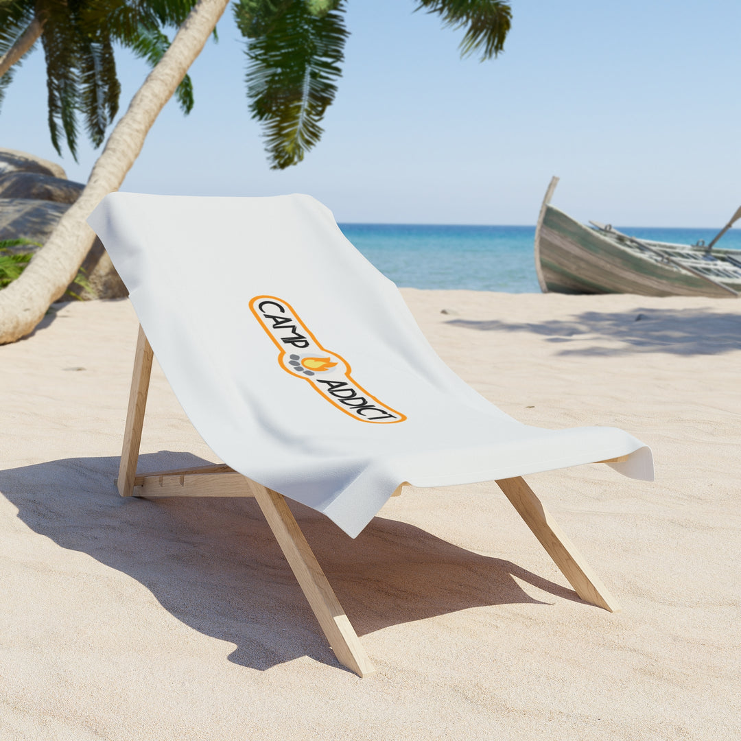 Camp Addict Beach Towel