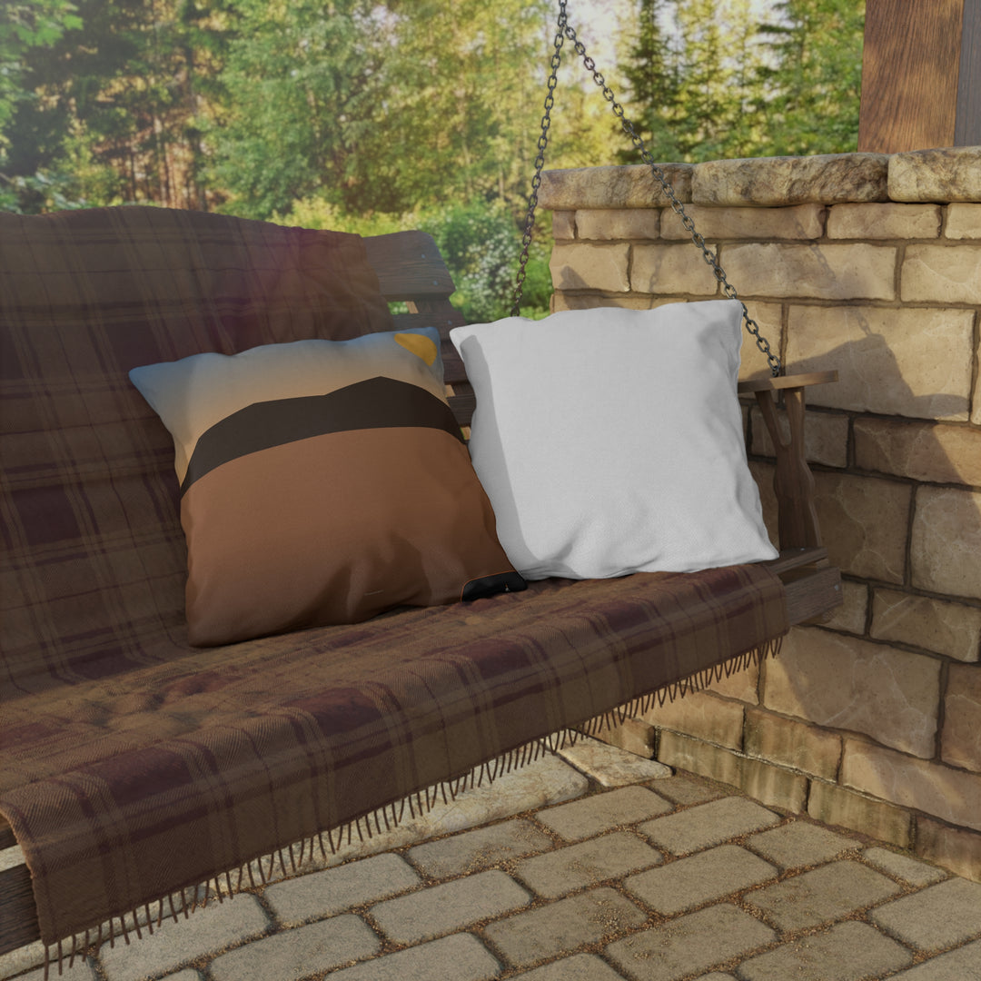 Camp Addict Outdoor Pillow