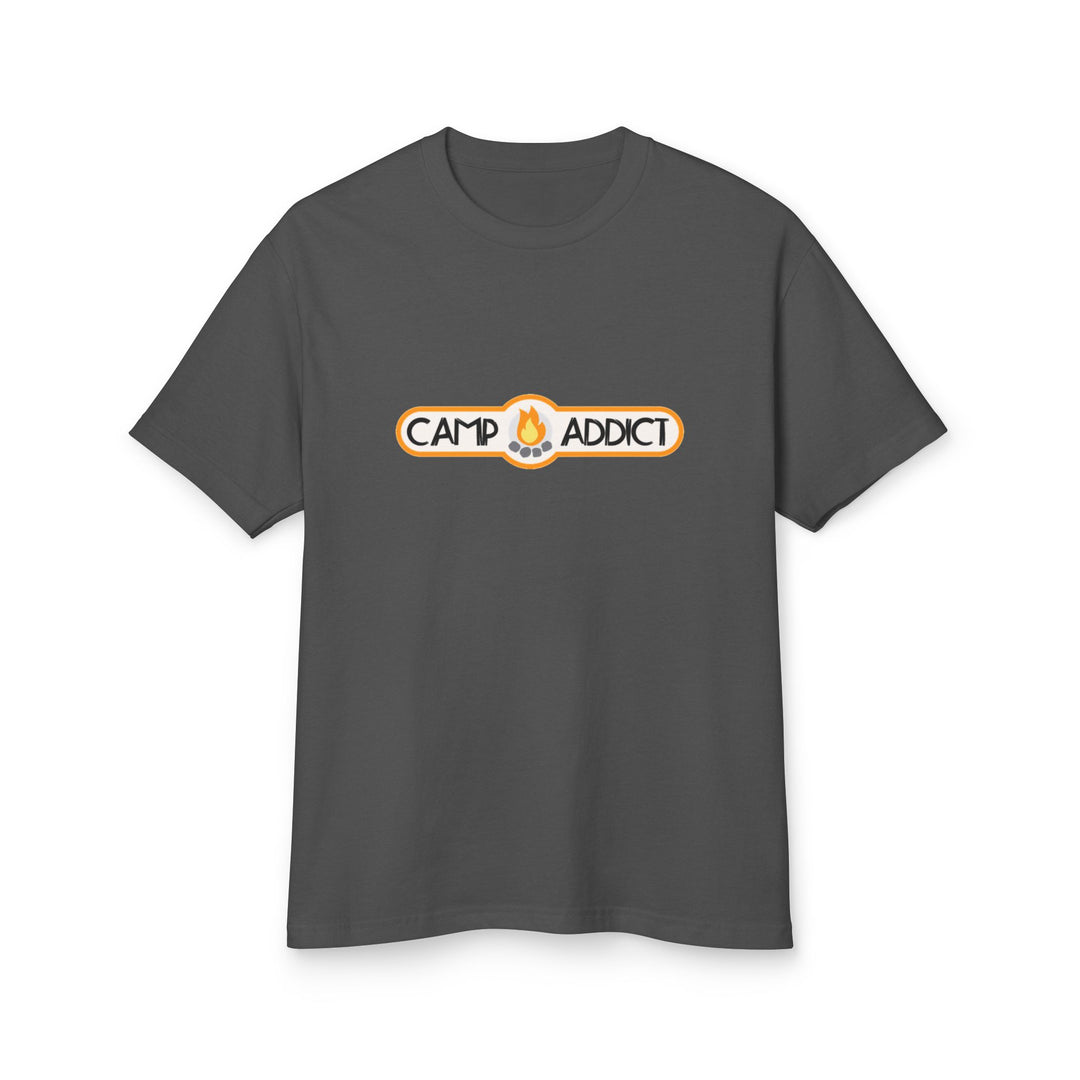 Camp Addict Heritage Tee — Unisex Heavyweight