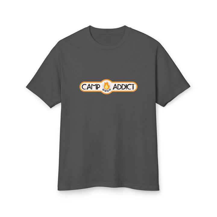 Camp Addict Heritage Tee — Unisex Heavyweight