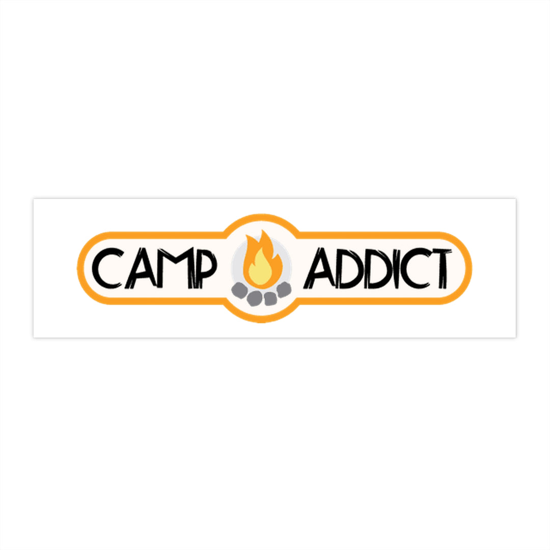 Camp Addict Bumper Sticker