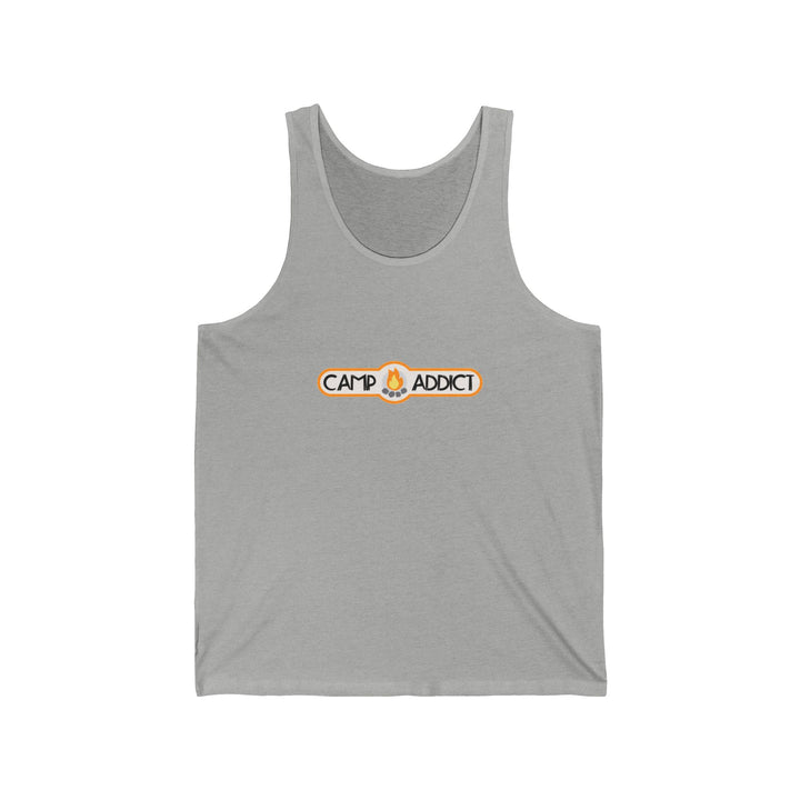 Camp Addict Badge Tank — Unisex