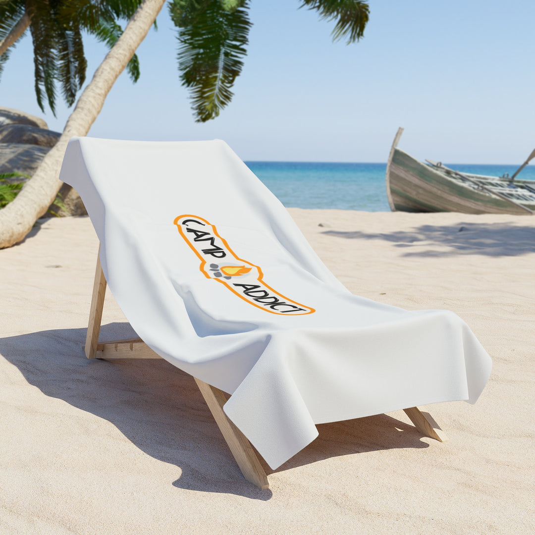 Camp Addict Beach Towel