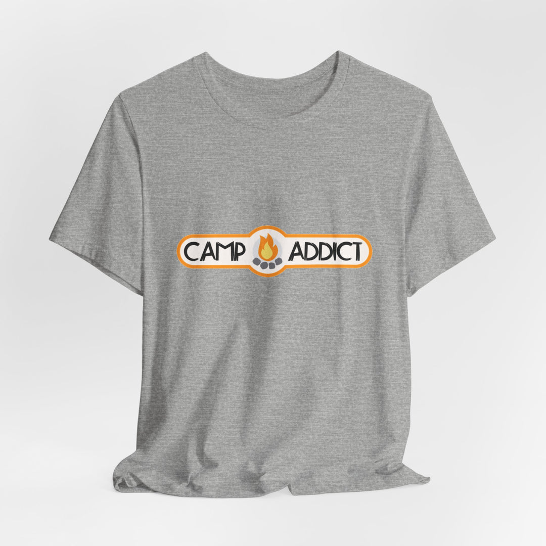 Camp Addict Wordmark Tee — Unisex