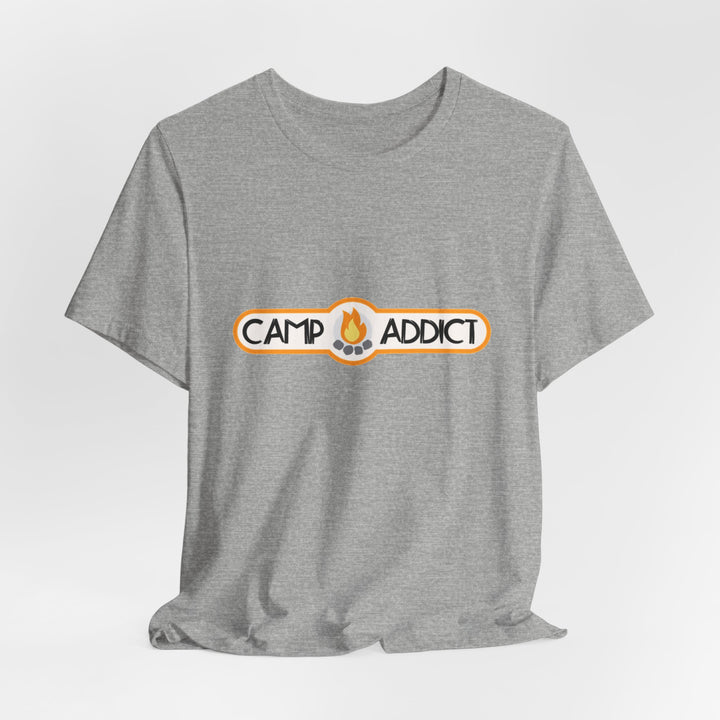 Camp Addict Wordmark Tee — Unisex