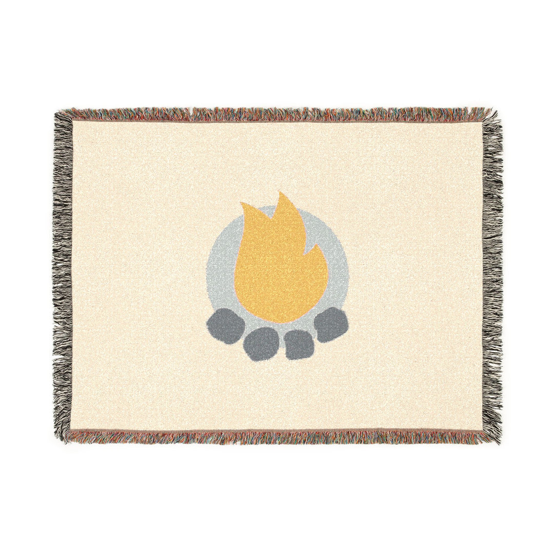 Camp Addict Woven Throw — Icon
