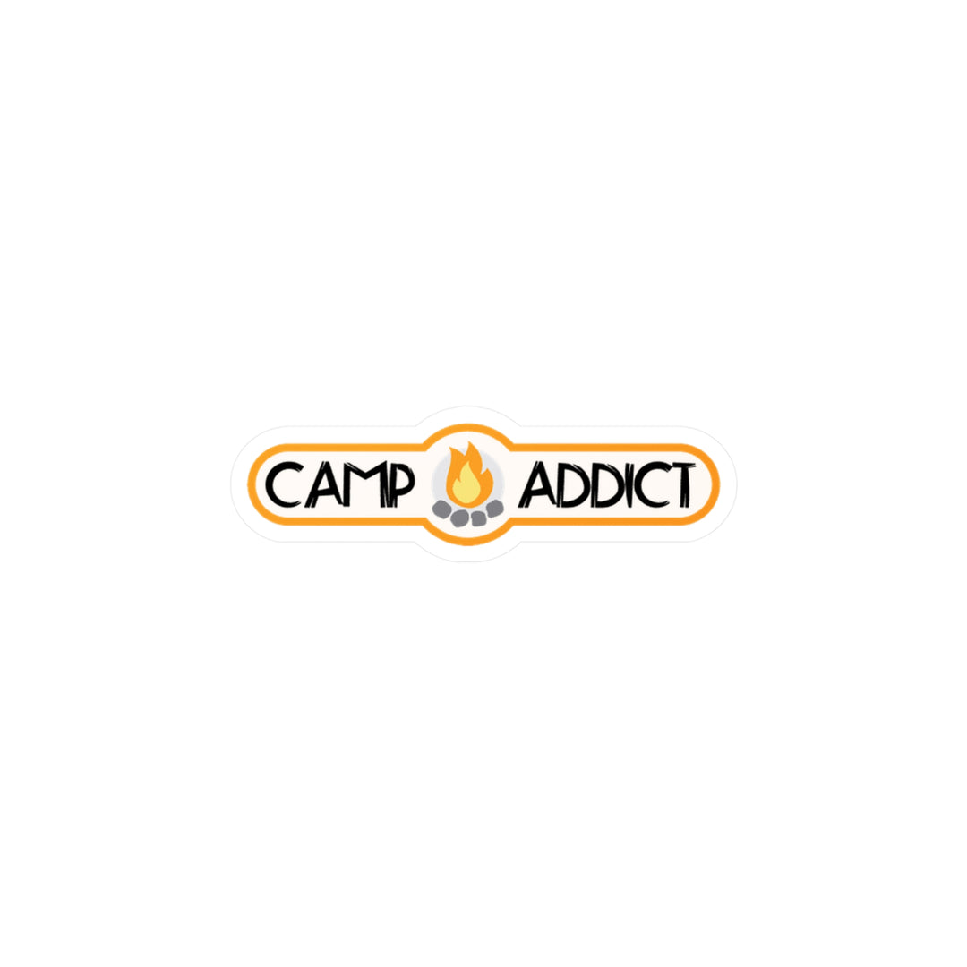 Camp Addict Window Decal