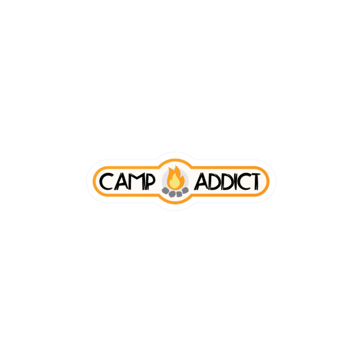 Camp Addict Window Decal