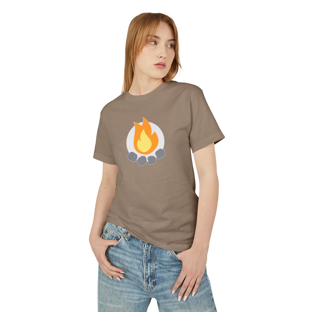 Camp Addict Heritage Tee — Unisex Heavyweight — Icon
