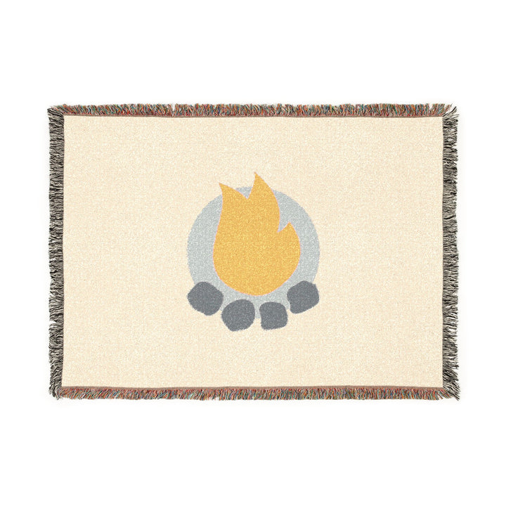 Camp Addict Woven Throw — Icon
