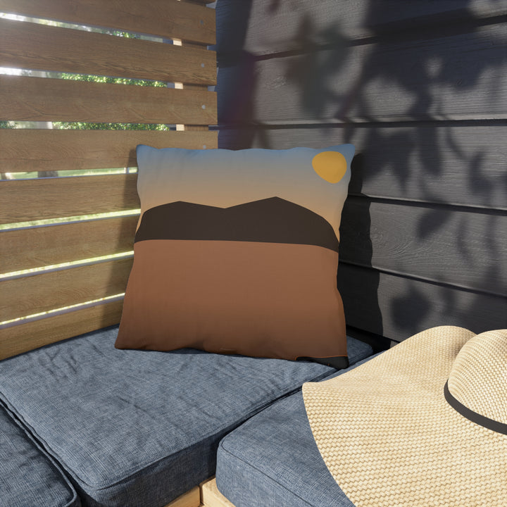 Camp Addict Outdoor Pillow