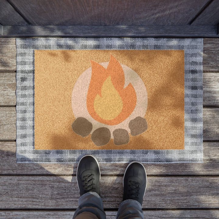 Camp Addict Doormat — Icon