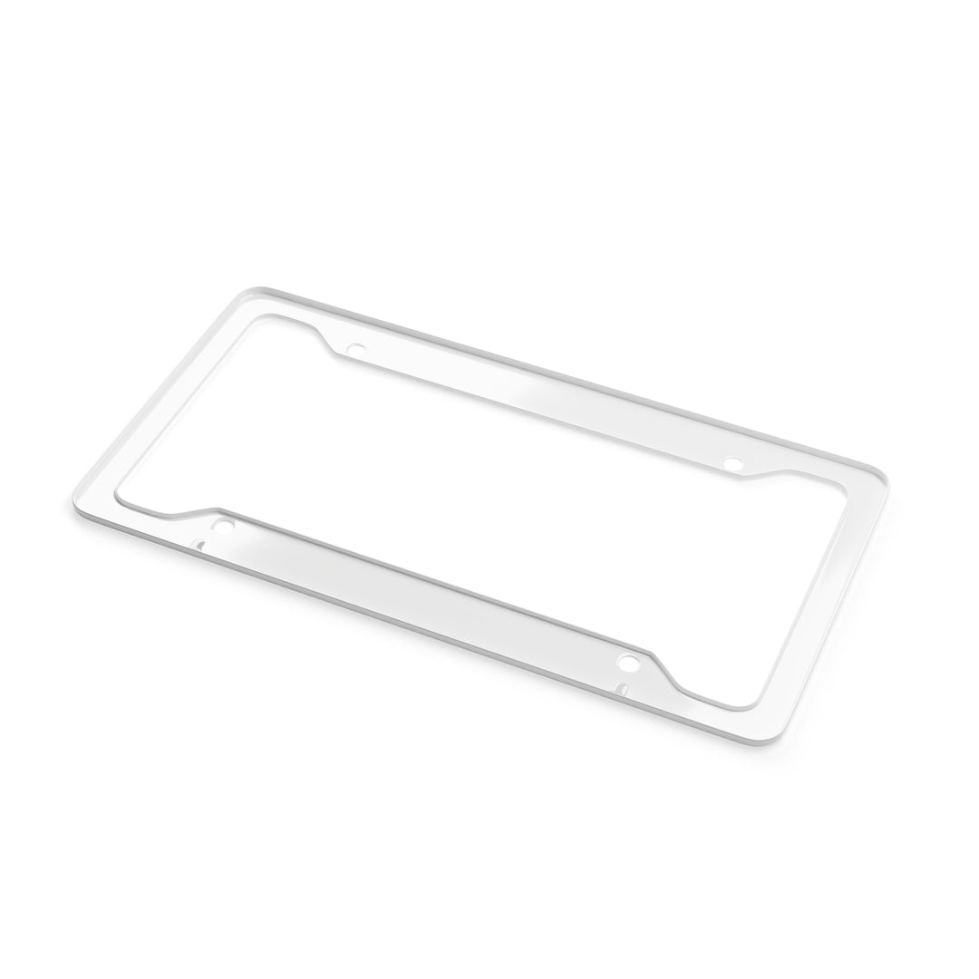 Camp Addict License Plate Frame — Icon