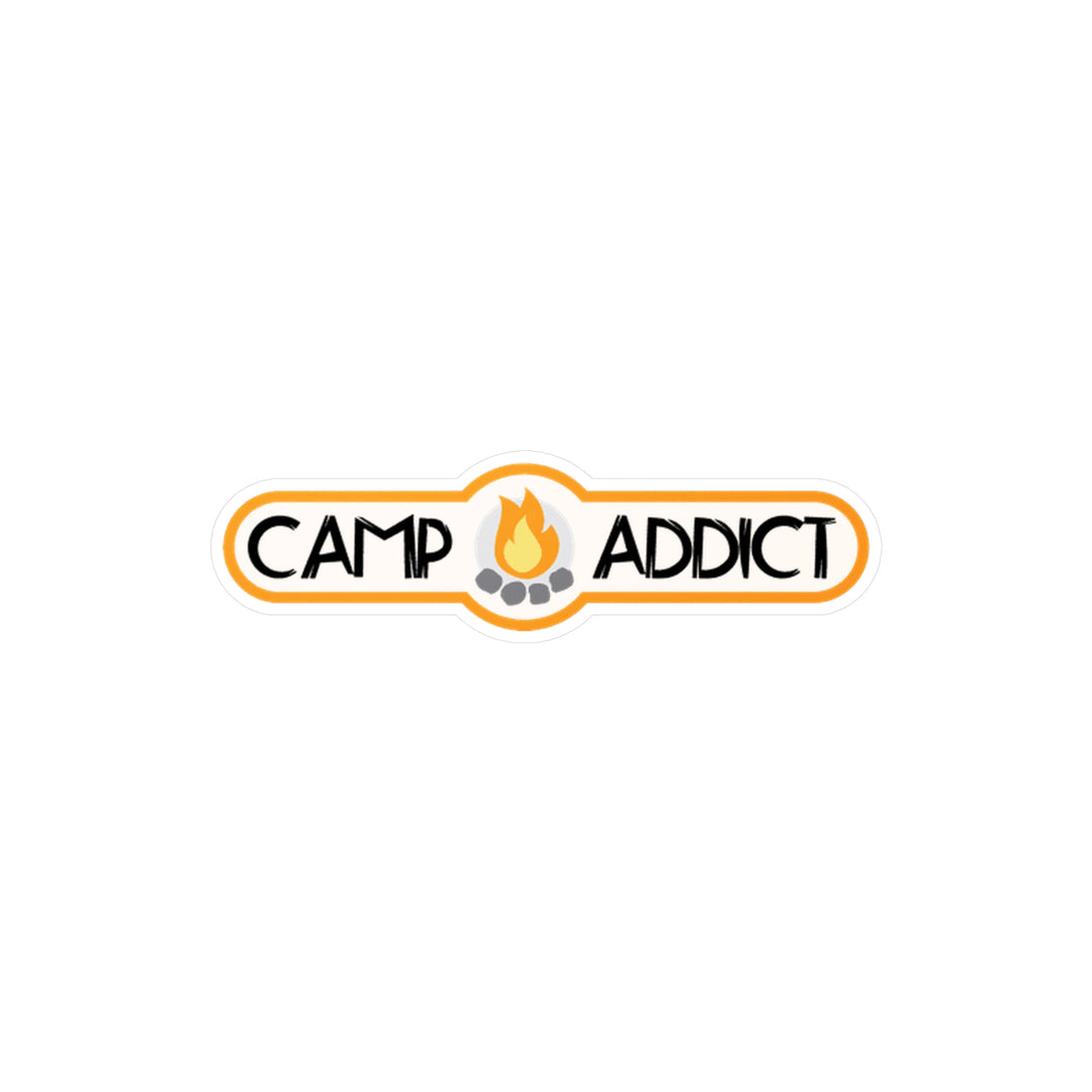 Camp Addict Window Decal