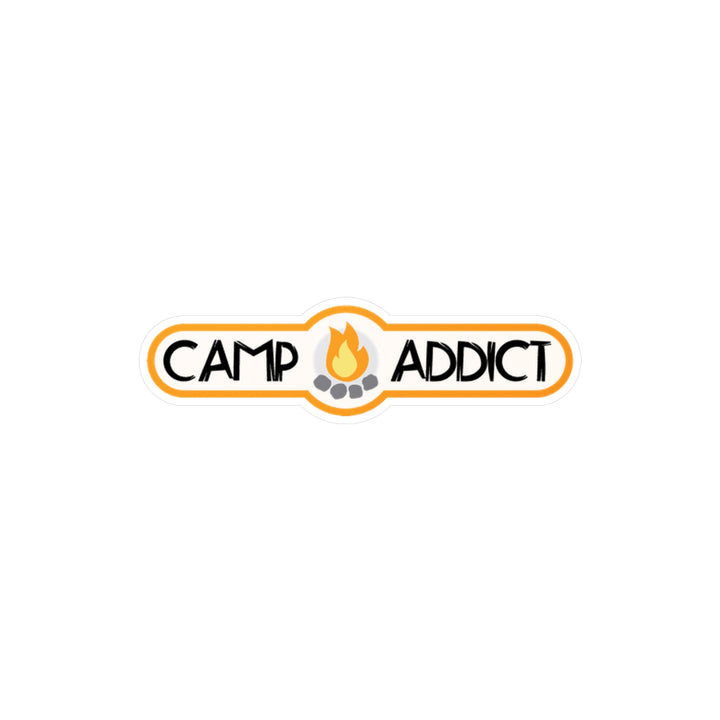 Camp Addict Window Decal