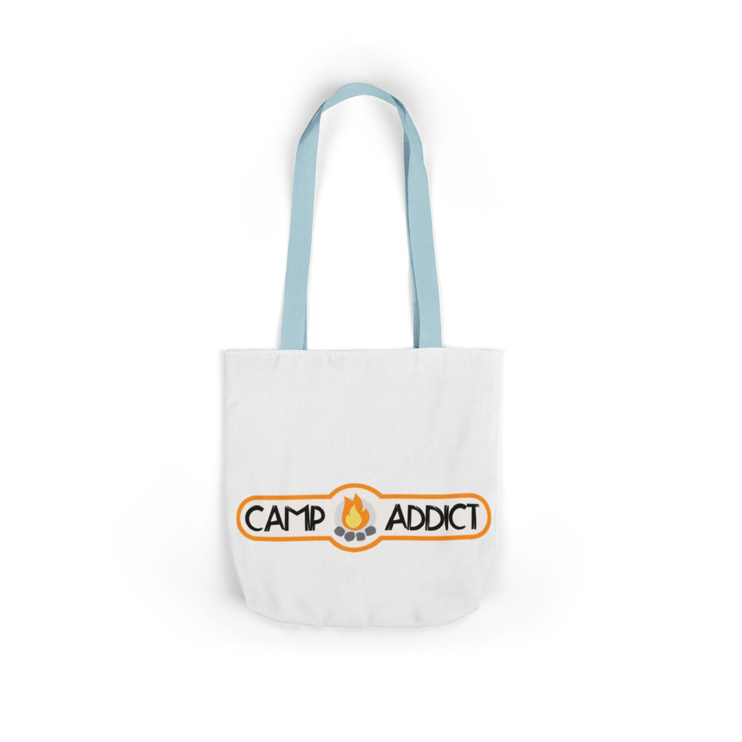 Camp Addict Canvas Tote