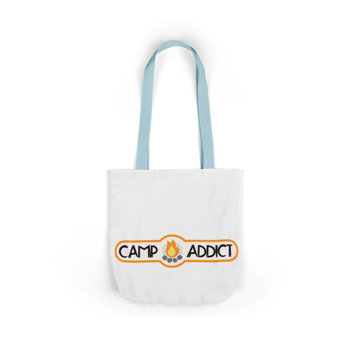Camp Addict Canvas Tote