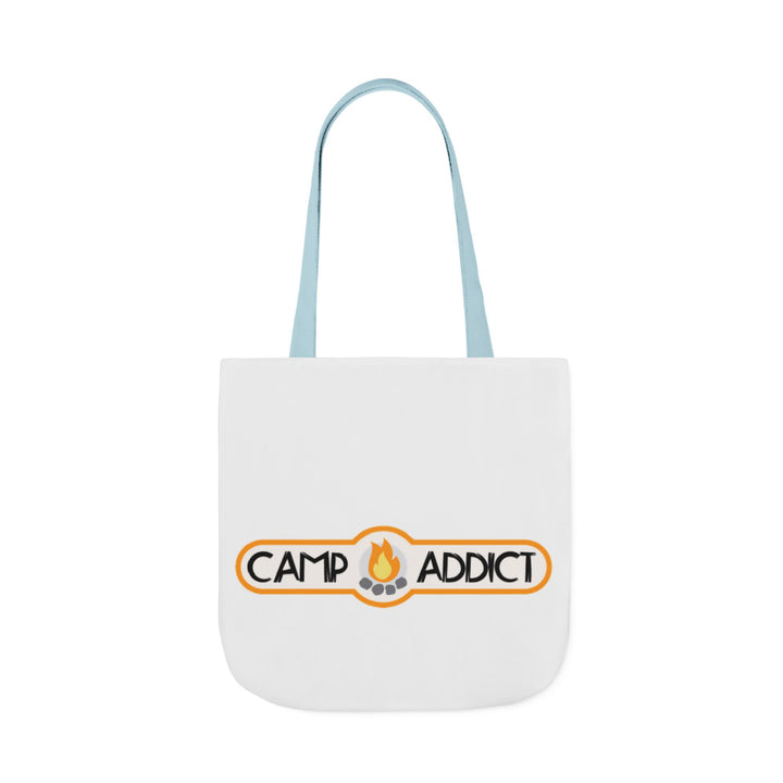 Camp Addict Canvas Tote