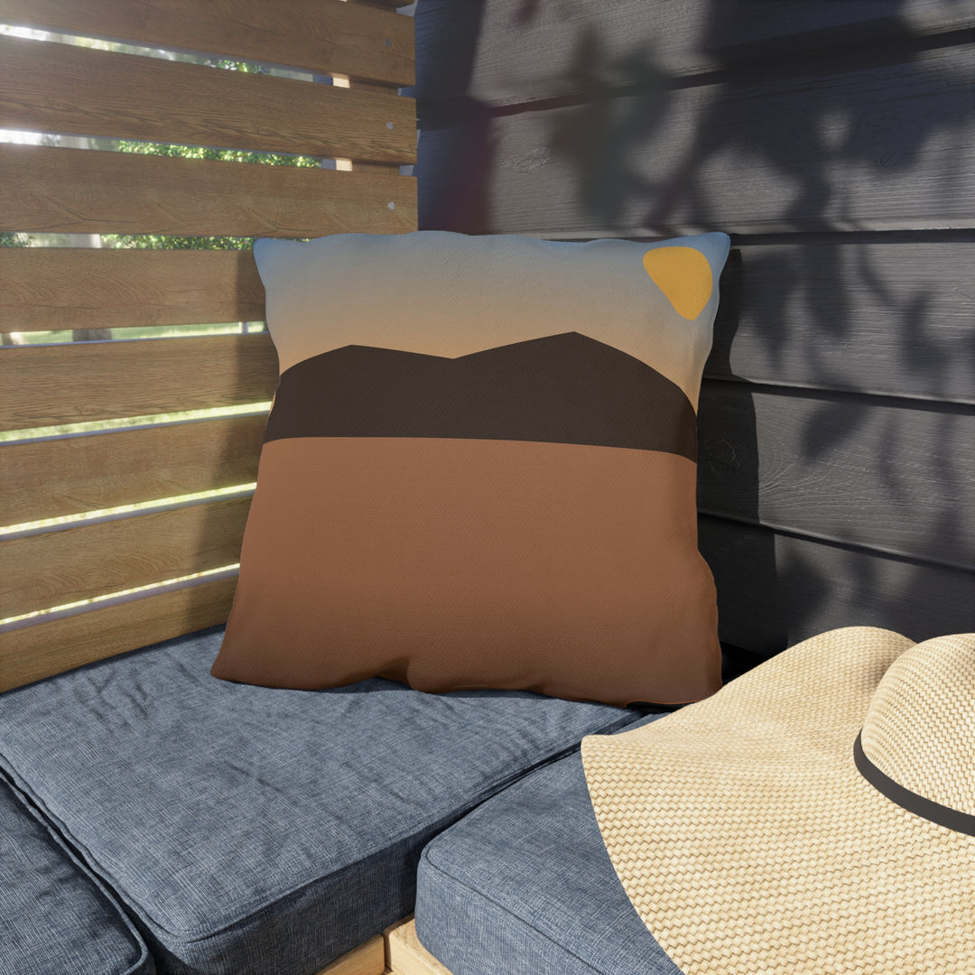 Camp Addict Outdoor Pillow