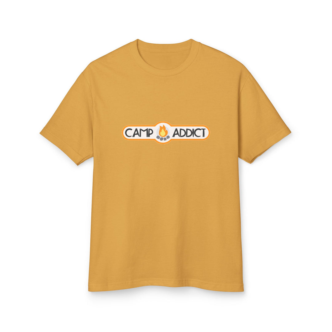 Camp Addict Heritage Tee — Unisex Heavyweight