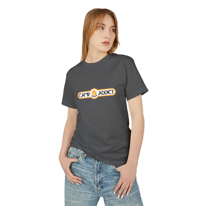 Camp Addict Heritage Tee — Unisex Heavyweight