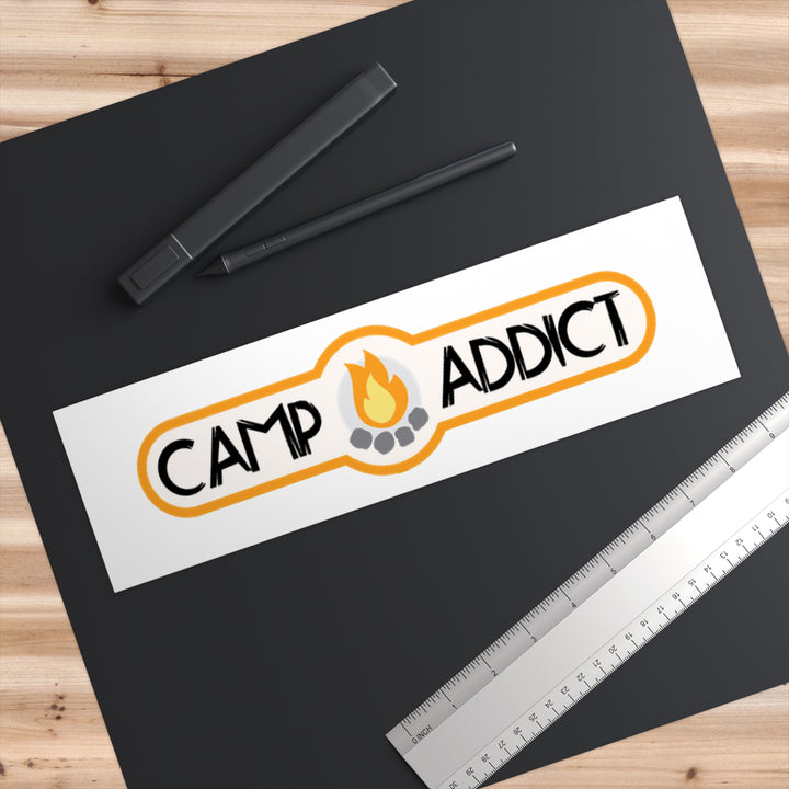 Camp Addict Bumper Sticker
