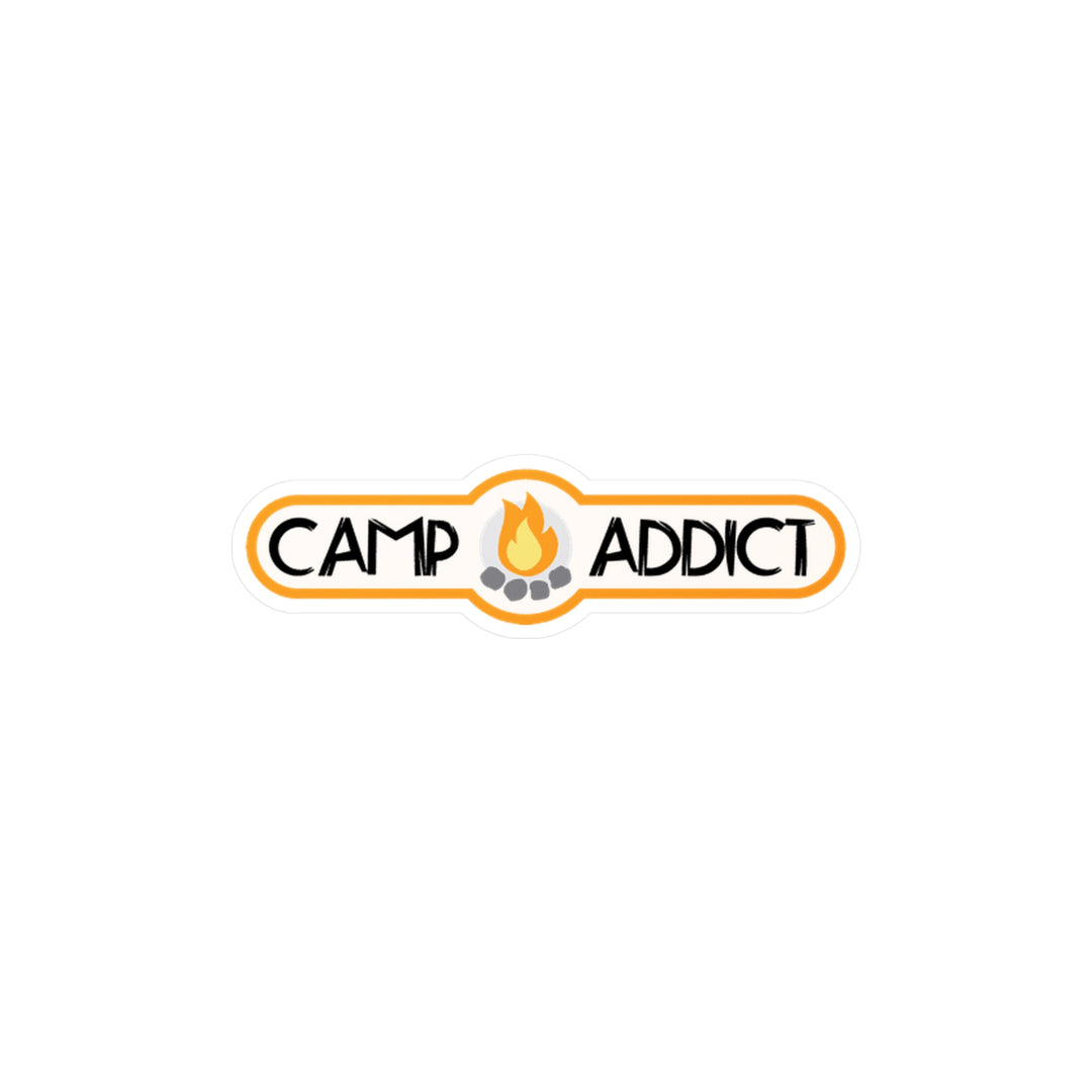 Camp Addict Window Decal