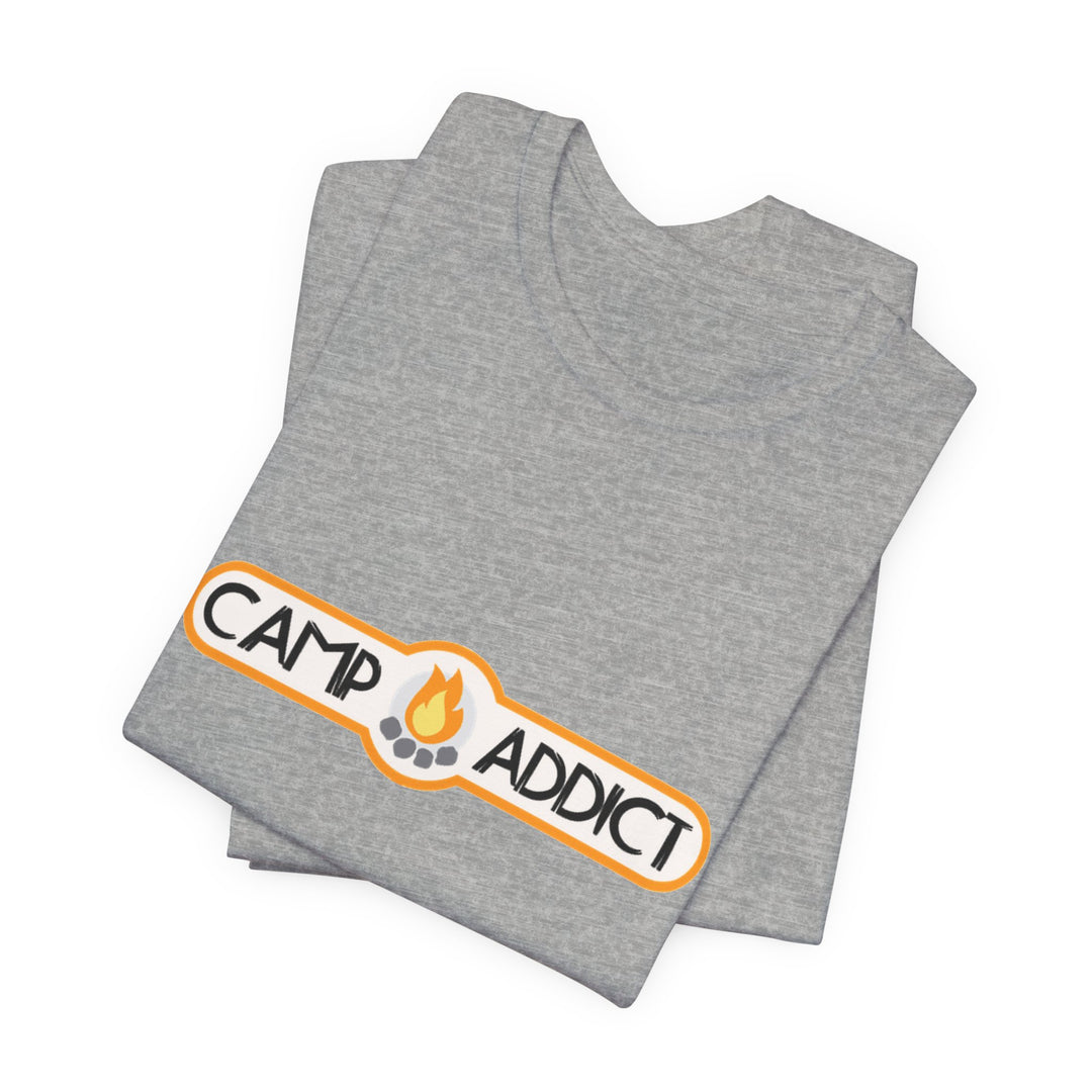 Camp Addict Wordmark Tee — Unisex