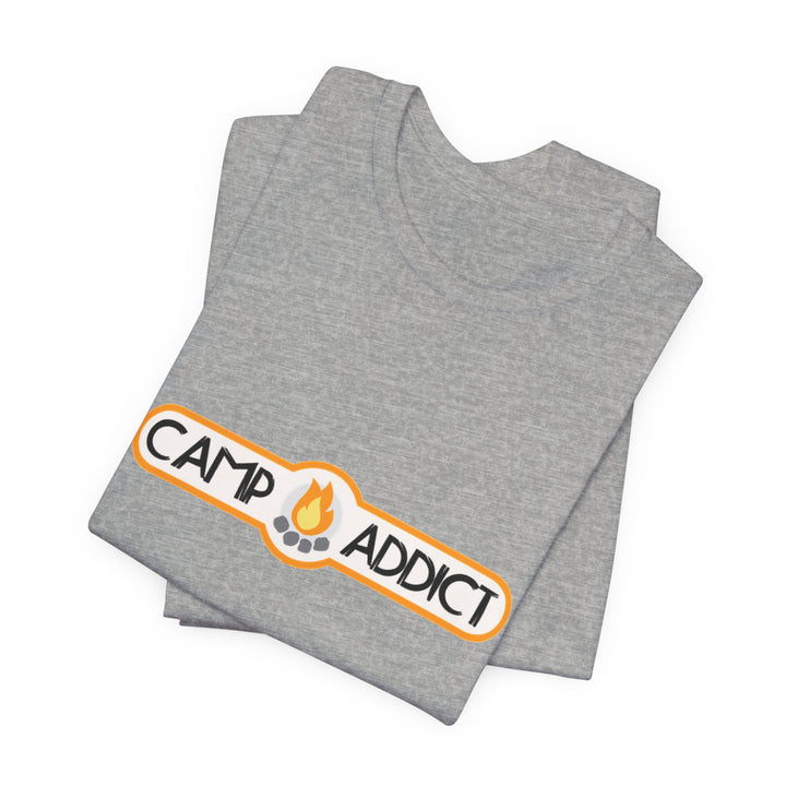 Camp Addict Wordmark Tee — Unisex