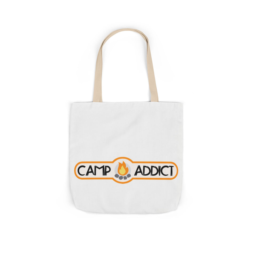 Camp Addict Canvas Tote