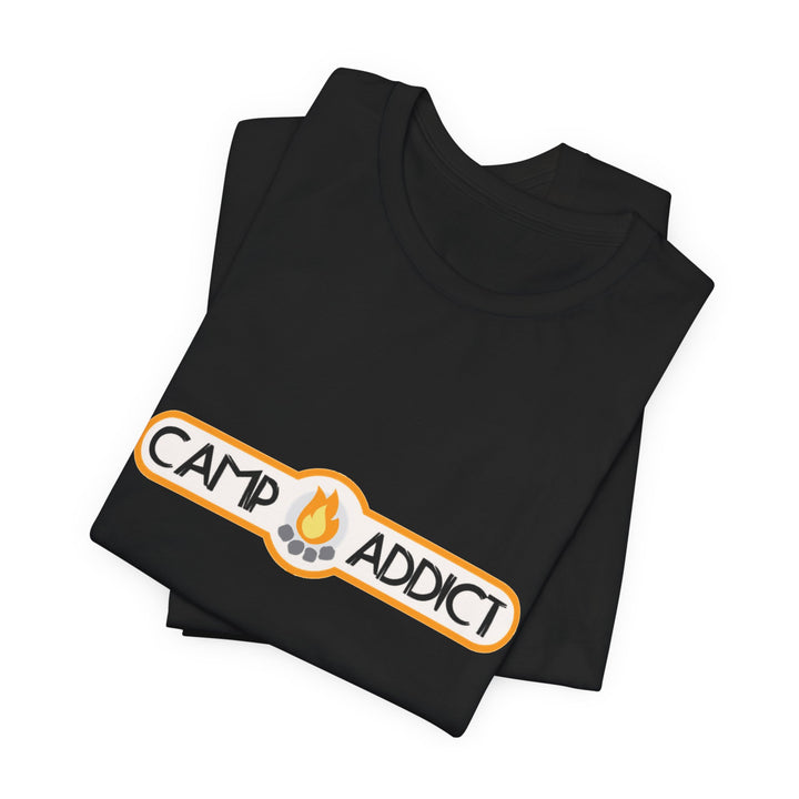 Camp Addict Wordmark Tee — Unisex