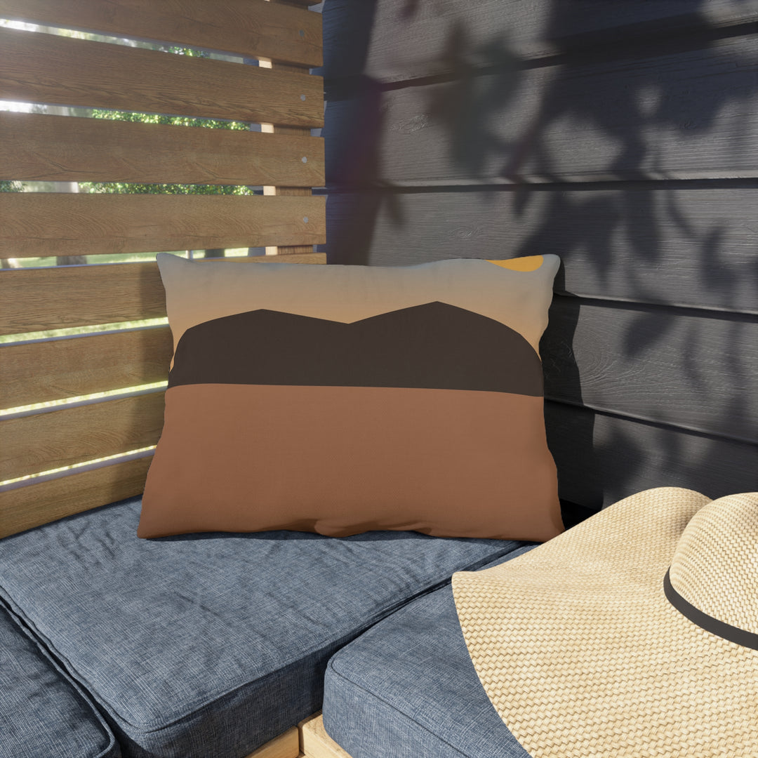 Camp Addict Outdoor Pillow