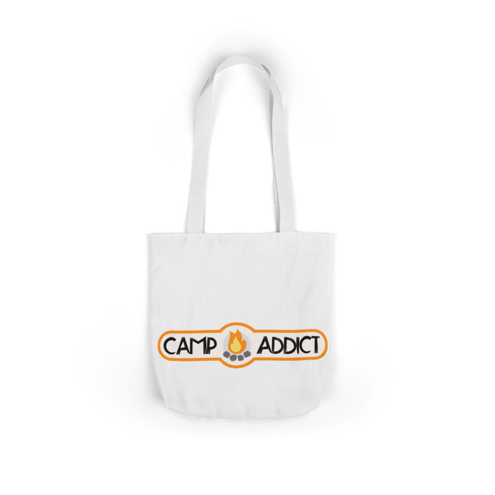 Camp Addict Canvas Tote
