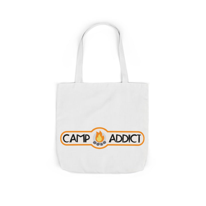 Camp Addict Canvas Tote