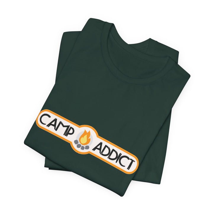 Camp Addict Wordmark Tee — Unisex