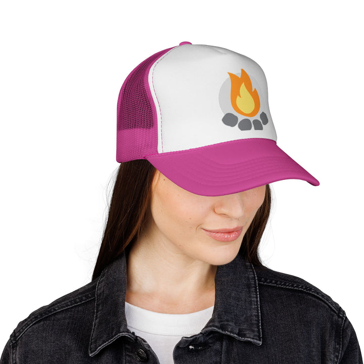 Camp Addict Trucker Hat — Icon