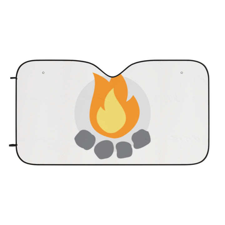 Camp Addict Windshield Sun Shade — Icon