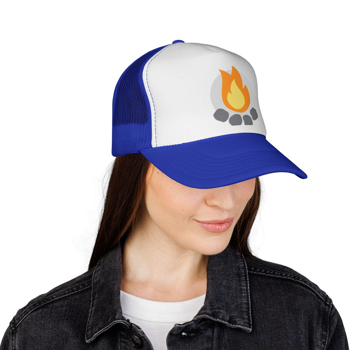 Camp Addict Trucker Hat — Icon