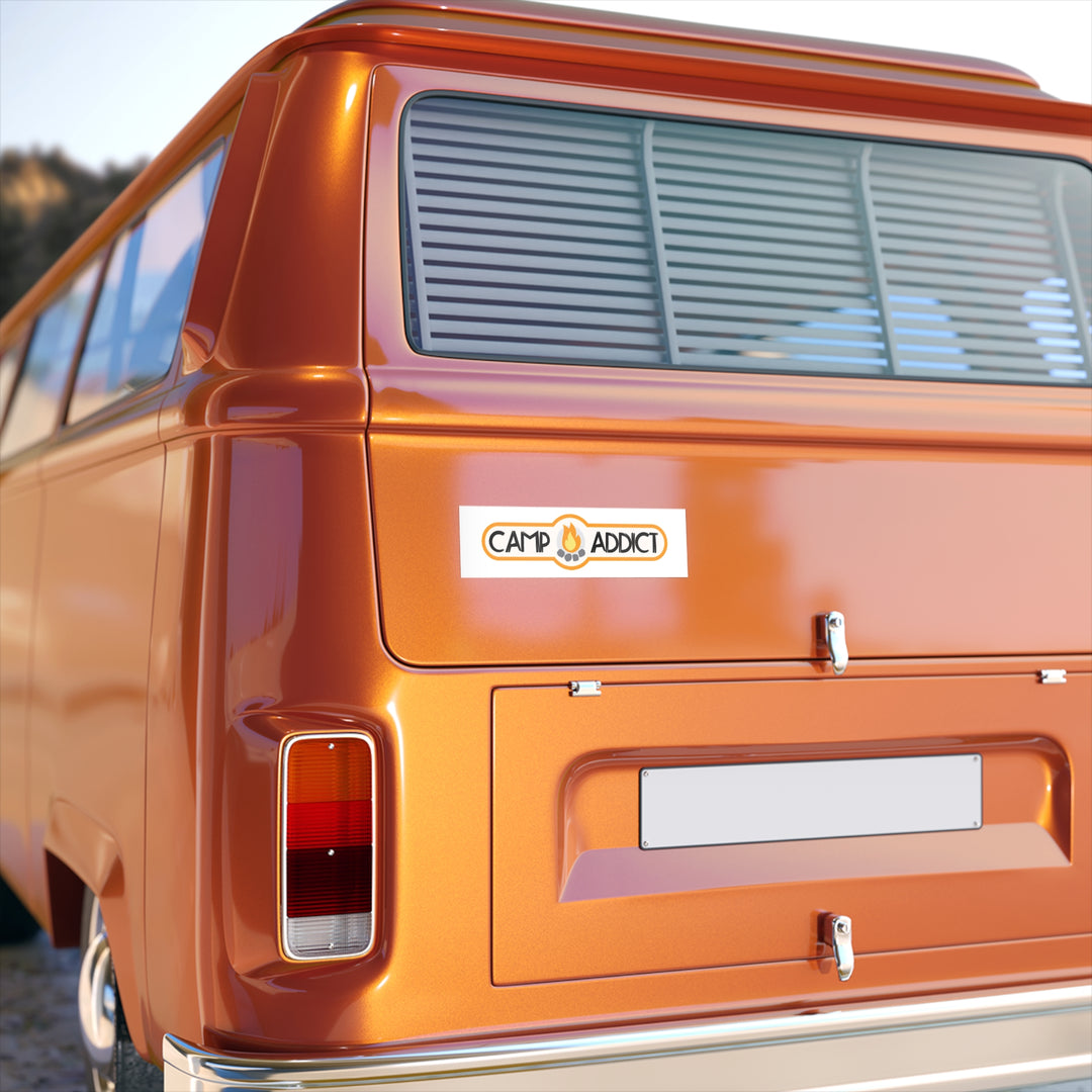Camp Addict Bumper Sticker