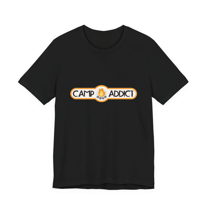 Camp Addict Wordmark Tee — Unisex