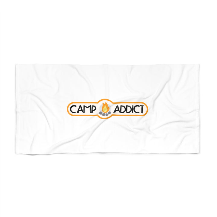 Camp Addict Beach Towel