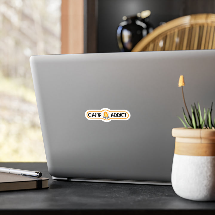 Camp Addict Window Decal