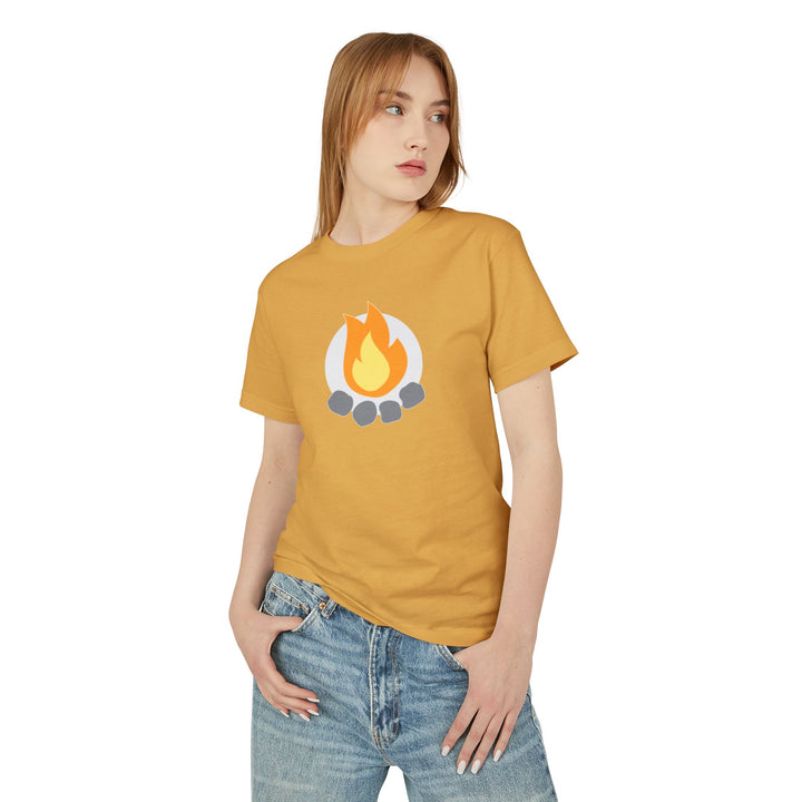 Camp Addict Heritage Tee — Unisex Heavyweight — Icon