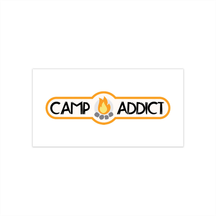 Camp Addict Bumper Sticker