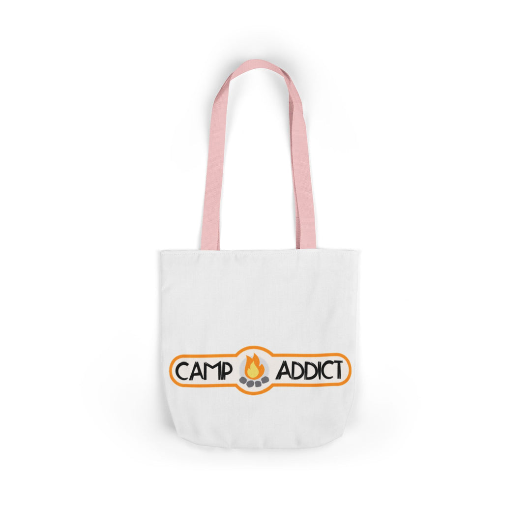 Camp Addict Canvas Tote