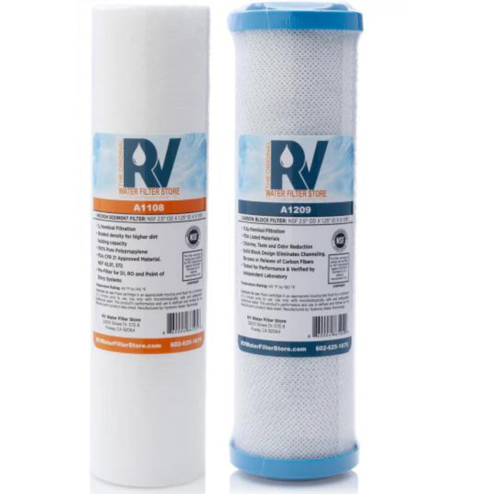 Enhanced RV Water Filtration System + Anti-Scale Filtering