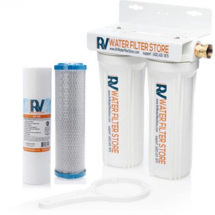 Enhanced RV Water Filtration System + Anti-Scale Filtering